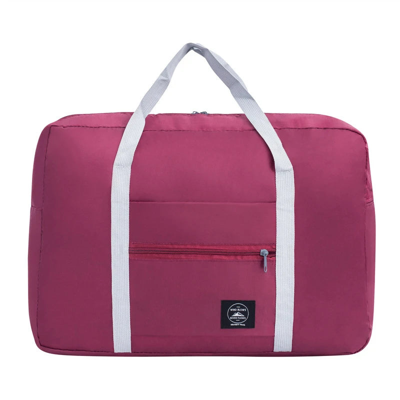 Foldable Travel Duffel Bag for Airlines Carry on Bag for Women and Girls Lightweight Large Capacity Sports Weekend Trip Overnigh