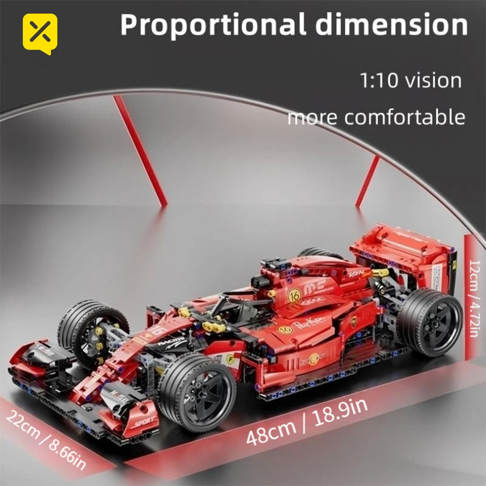 ToylinX RC Race Cars Building Sets Building Blocks Car Cool Collectible Model Car Kits Toys Christmas Gift