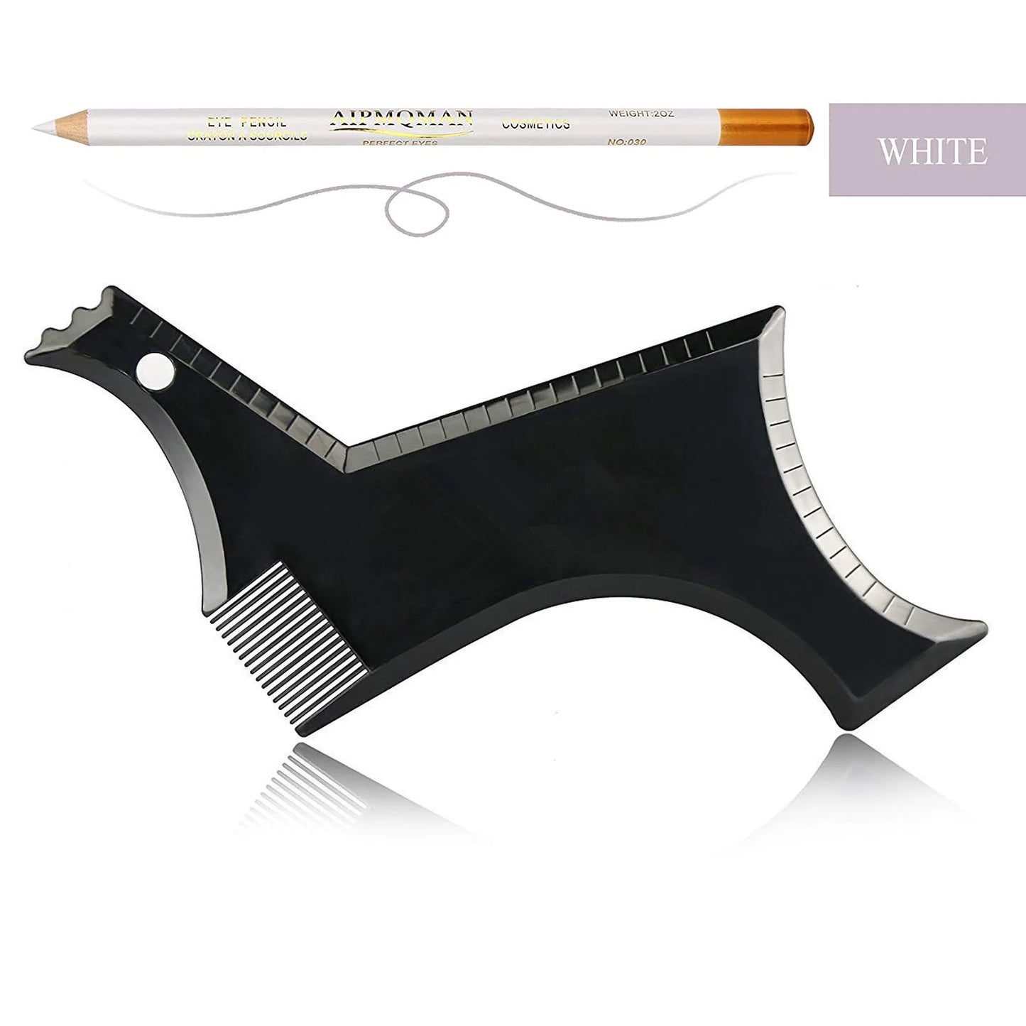 Beard Shaping Comb – All-in-One Beard Styling Template for Men