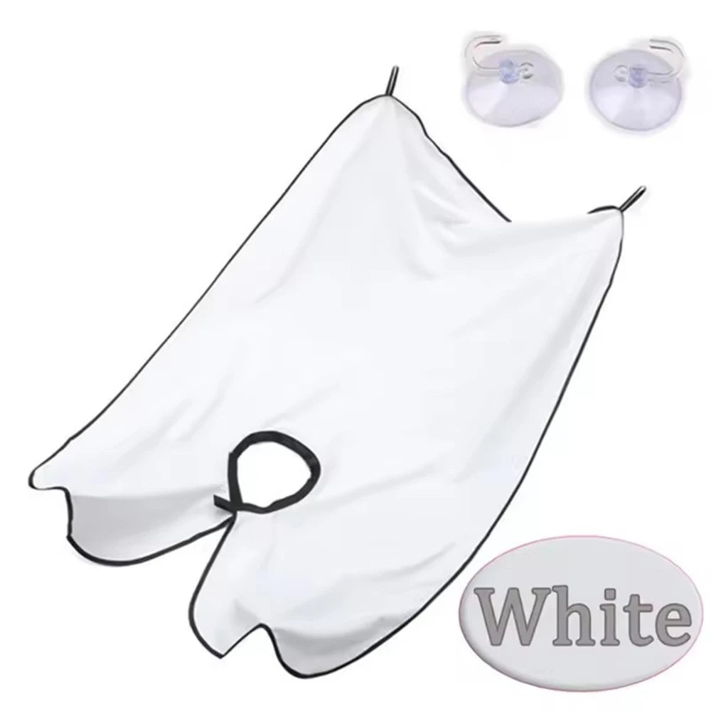 Beard Apron Bib – Shaving Catcher Cape for Sink-Free Cleanup