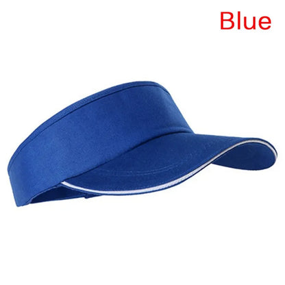 Adjustable Sun Visor Cap – Breathable Sport Hat for Golf, Tennis & Summer Workouts