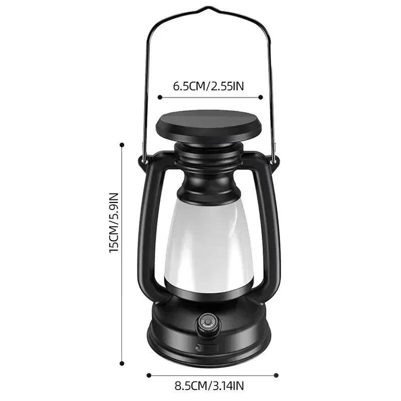 Retro Horse LED Desk Lamp – Decorative Camping Atmosphere Light