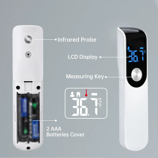 Infrared Fever Thermometer – Non-Contact Digital Thermometer for Infants & Adults with Instant LCD Readout