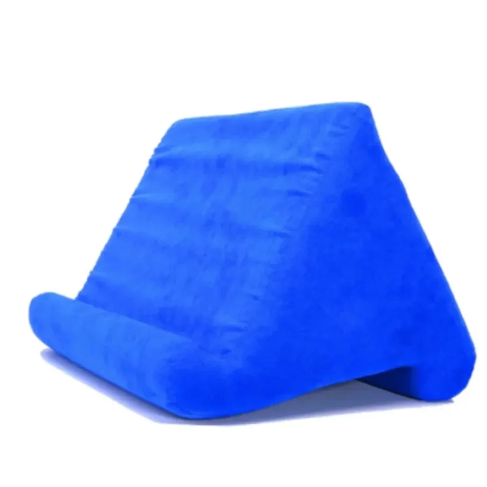 Multifunction Sponge Pillow Tablet Stand – Adjustable Reading Holder for iPad, Samsung, Huawei Tabs, Bed Mount Bracket