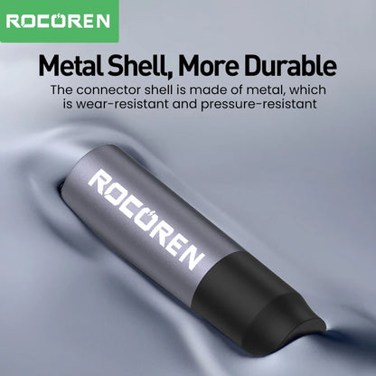 Rocoren 3.5mm Male to Male Aux Cable – 5M Audio Jack Cord for Phone, Car, Headphones & Speakers