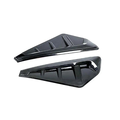 Front Bumper Wing Air Intake Ventilation Hood Exterior Decorative Sticker Cover Leaf Plate Wing for BMW X5 G05 M Sport 2019+