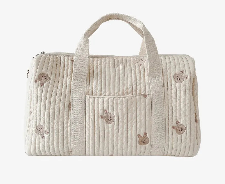Large Mommy Diaper Bag – Maternity Tote Organizer Travel Changing Bag for Strollers