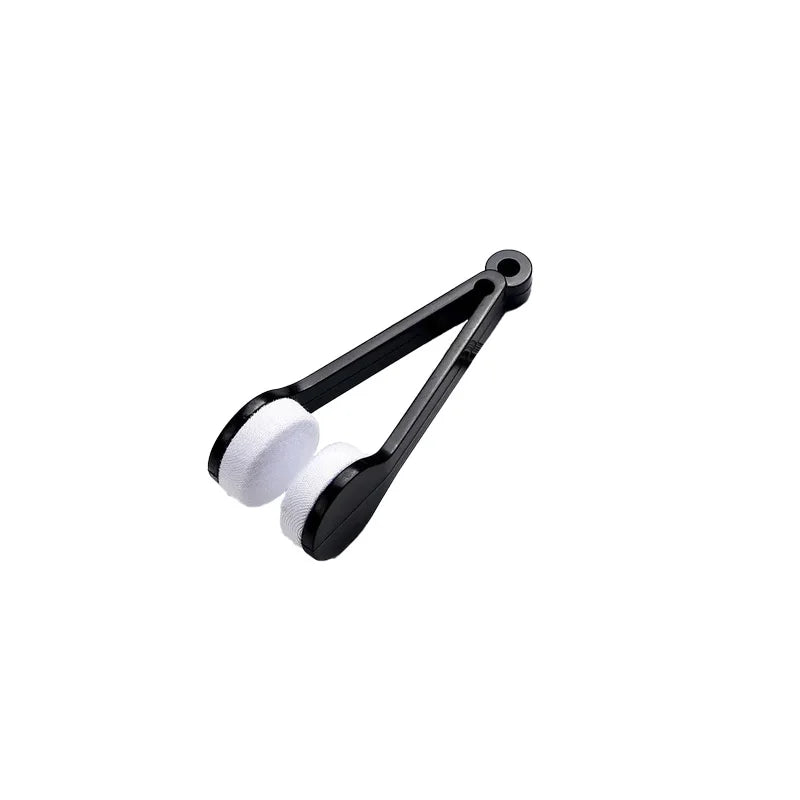 Microfiber Eyeglass Cleaning Brush – Portable Lens Cleaner for Glasses, Sunglasses & Travel Use