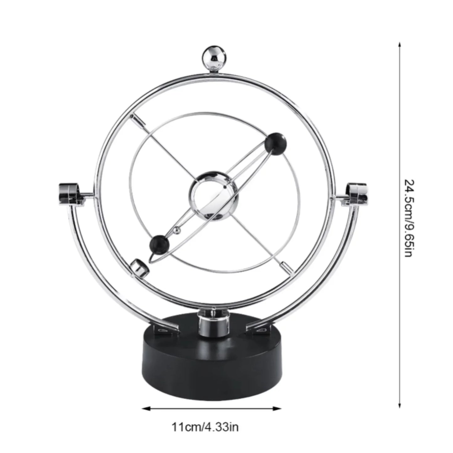 Craft Eternal Motion Swing Ball Desk Decoration – Electric Newton’s Cradle for Home & Office