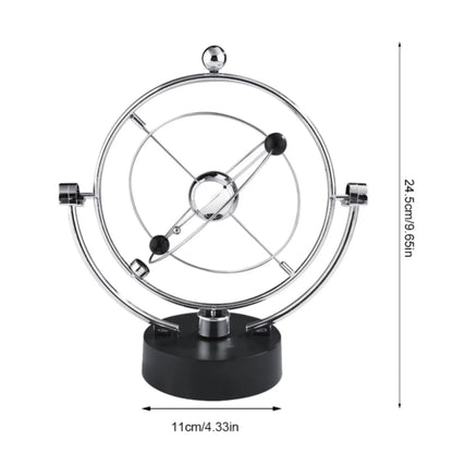 Craft Eternal Motion Swing Ball Desk Decoration – Electric Newton’s Cradle for Home & Office