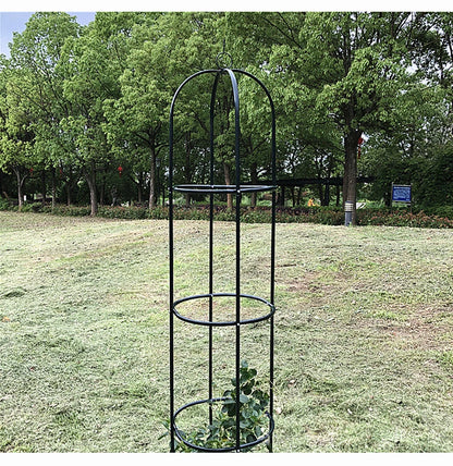 1pcs Metal Garden Trellis Plant Support Climbing Vines Flowers Stands Adjustable Height High-quality Outdoor Yard Decor Props