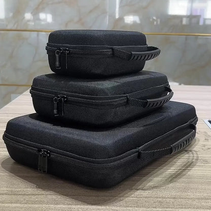 2.5 & 3.5 Inch Shockproof Portable Storage Case – Handheld Carry Bag for PTZ Drones, Mobile Power Banks, Hard Drives & GoPro 10/9