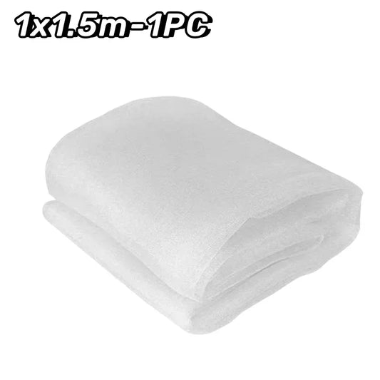 Large Fruits Tree Netting Cover with Zipper and Drawstring Garden Insect Netting Transparent Bird Plant Barrier Mesh Screen