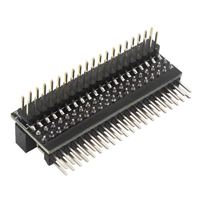 Raspberry Pi 40 Pin GPIO Extension Header Double Row Right Angle GPIO Edge Extension Connector for Pi 4B 3B+ 3B Zero 2 W