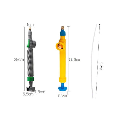 High Pressure Manual Air Pump Sprayer – Adjustable Drink Bottle Spray Head Nozzle for Garden Watering & Agriculture