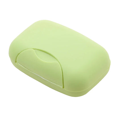 Portable Travel Soap Box Container with Cover – Plastic Soap Holder for Bathroom & Travel, Multiple Sizes