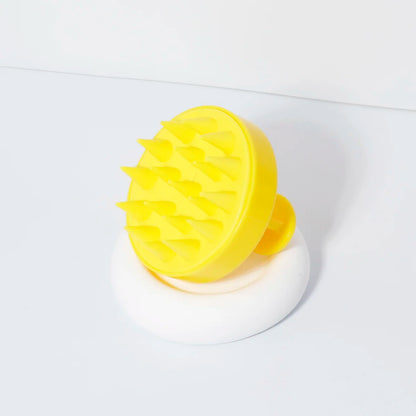 1PC Silicone Scalp Massager Hair Washing Brush, Wet & Dry Soft Silicone Comb Teeth For Scalp Care,Hair Cleansing Bath Brush