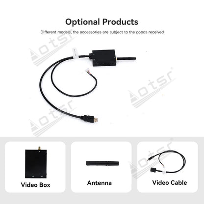 Wireless Carplay Decoder Box Android Auto Mirror Link Airplay For Audi Series Q5 3GMMI 2013-2018 General Car Accessories