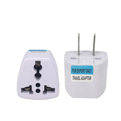 Universal Travel Plug Adapter – Multi-Region Converter for US, UK, EU, AU, KR, JP & More
