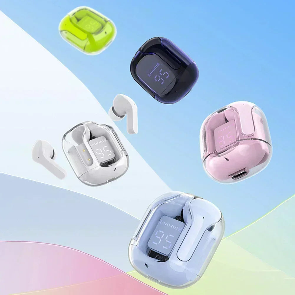 CY-T2 Wireless Mini Earbuds – Bluetooth 5.3 TWS Headset with LED Power Display