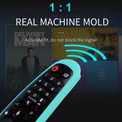 MRSVI Magic Remote Control Silicone Cover – Protective Case for LG Smart TV Remotes (MR600, MR650, MR20GA, etc.)