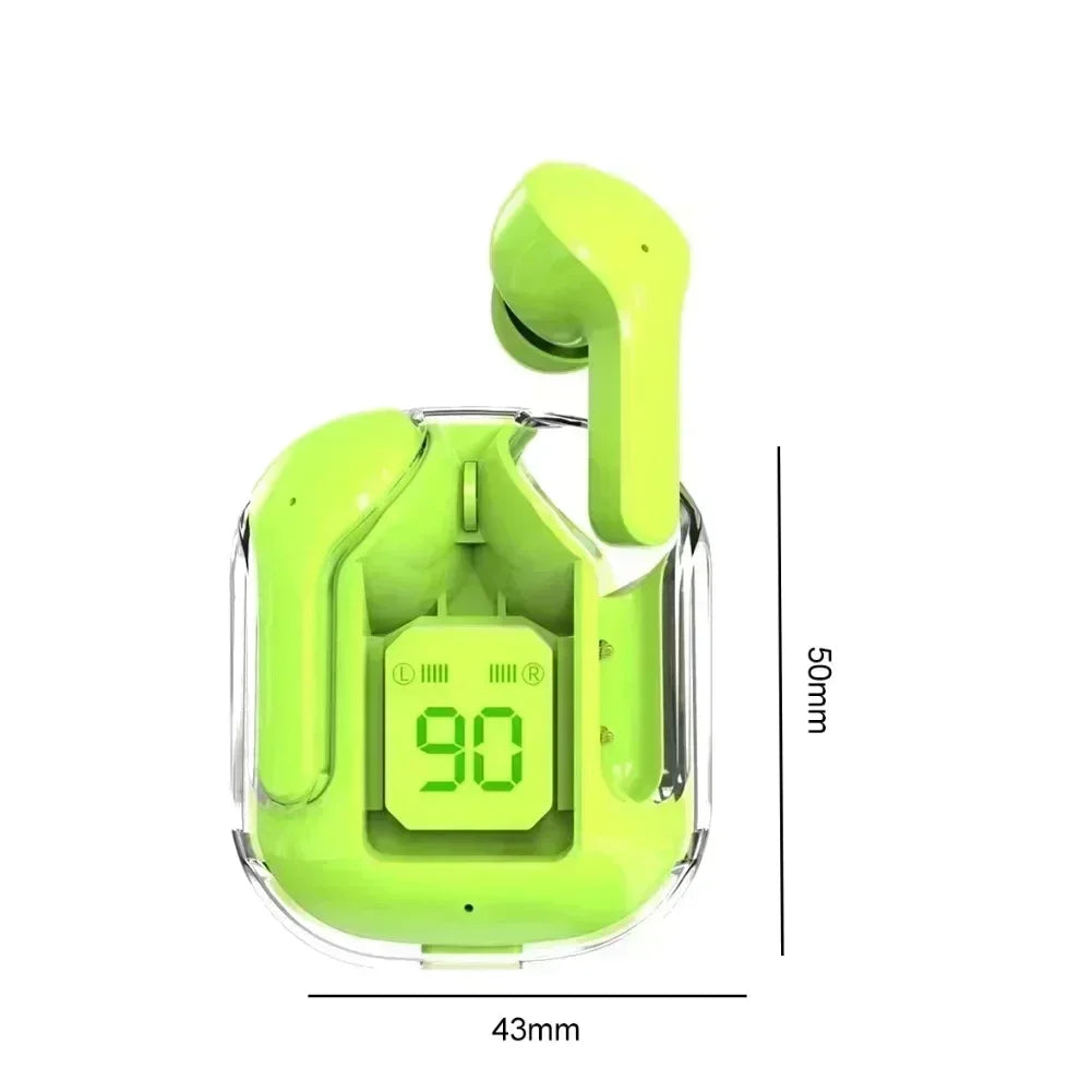 CY-T2 Wireless Mini Earbuds – Bluetooth 5.3 TWS Headset with LED Power Display