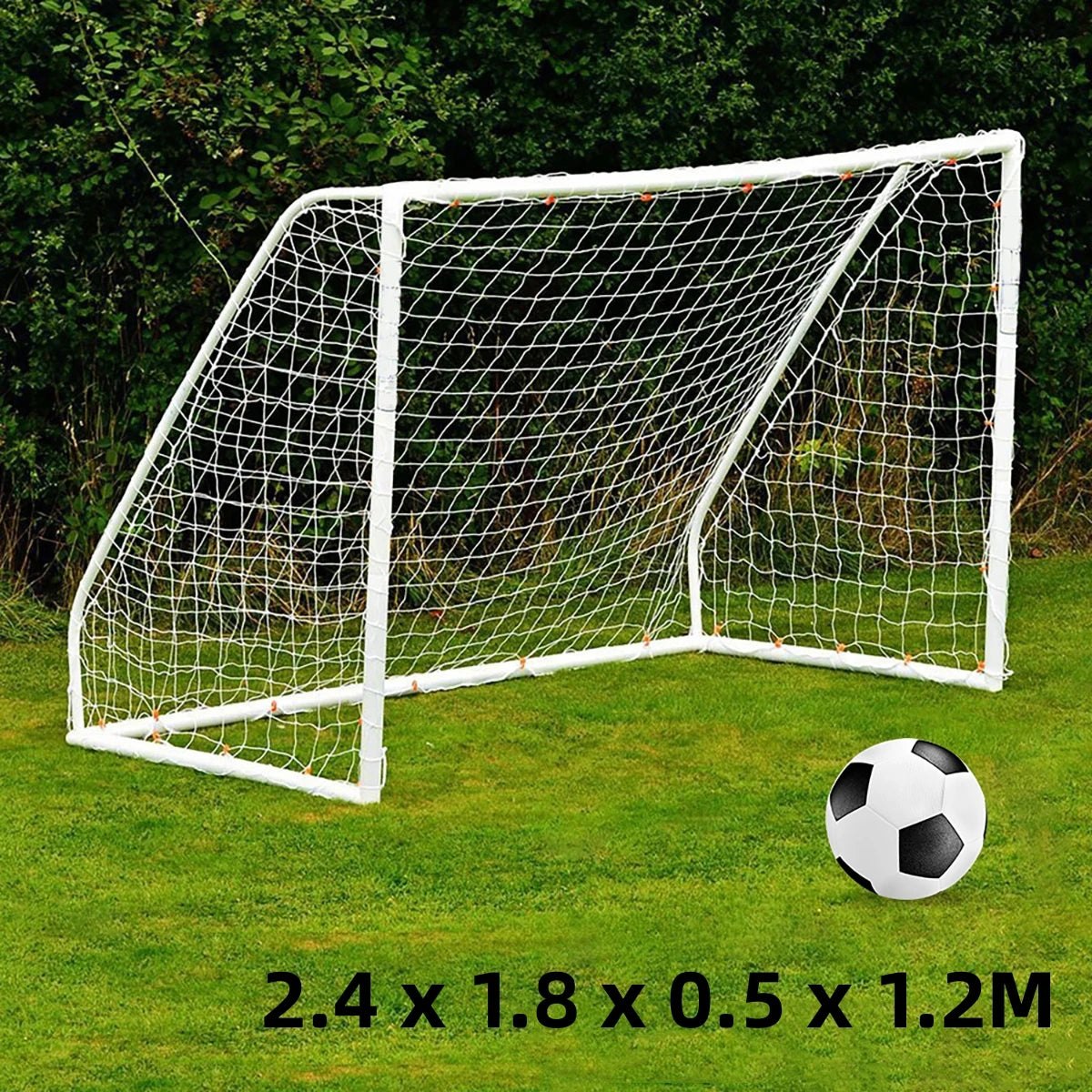 Full-Size Football Net – Soccer Goal Post Net for Junior Sports Training (1.8M–3.6M Options)