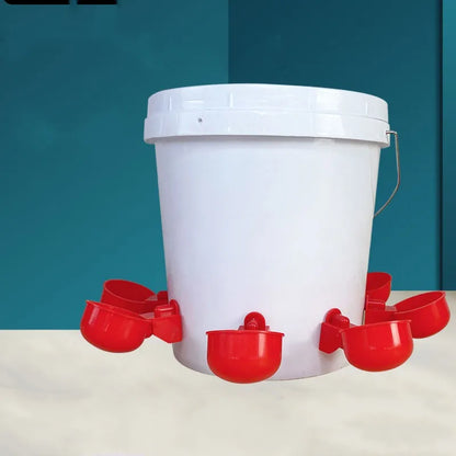 20PCS Chicken Drinking Cups – Automatic Poultry Water Feeder for Chicks, Ducks & Quails