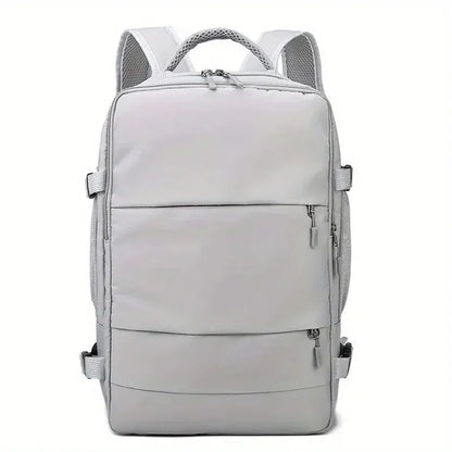 Large Capacity Travel Backpack – Waterproof Multifunctional Backpack with Shoe Compartment for Men & Women