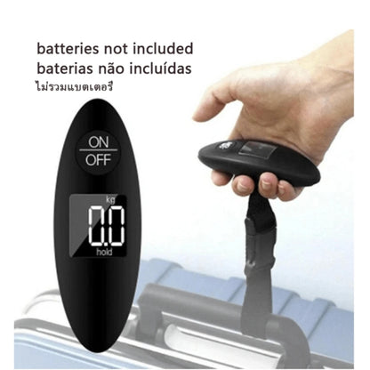 Portable Digital Luggage Scale – 40kg/100g Travel Hanging Scale with LCD Display & Strap