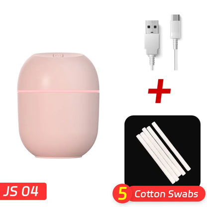 Portable USB Water-Drop Humidifier – Mini Desktop Home Mist Atomizer