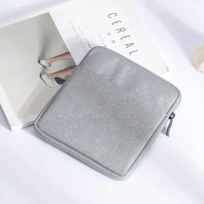 Case for Kindle Paperwhite 2024 12th Generation & Colorsoft 7" – Shockproof Zipper Bag Sleeve with Pockets (Model SA569P, SA568B)