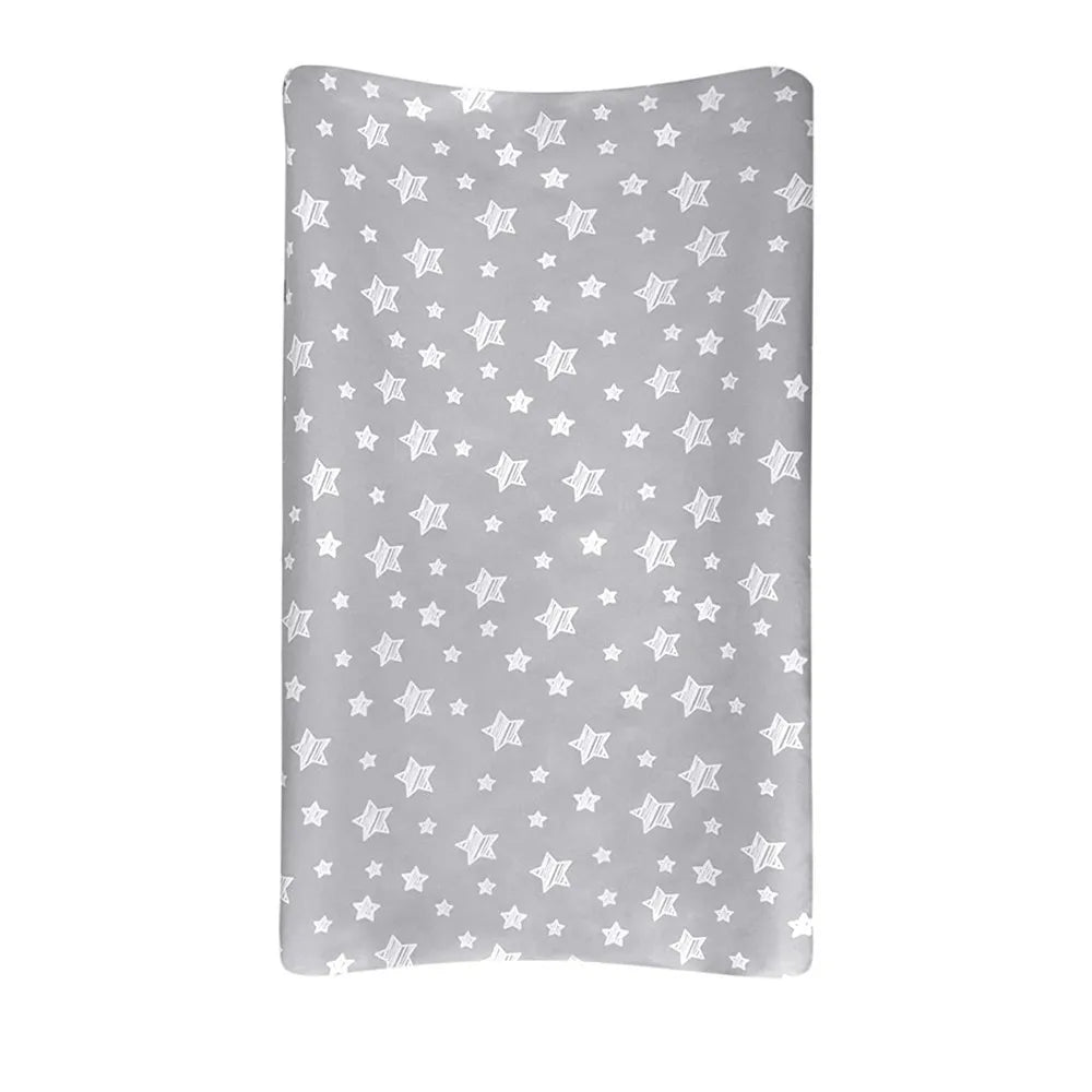 Detachable Muslin Cotton Crib Sheet – Soft Fitted Baby Mattress Cover with Elastic Edges