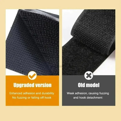 Adhesive Hook and Loop Fastener Pads – Strong Double-Sided Grip for DIY, Fabric & Car Use