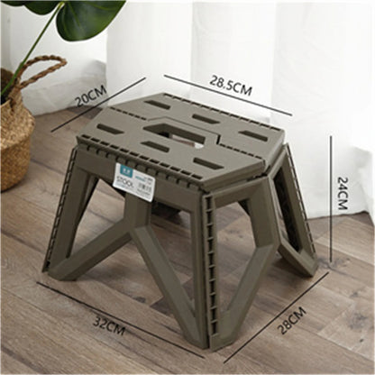 Outdoor Folding Stool – Portable High Load-Bearing Camping Chair for Fishing, Beach & Travel