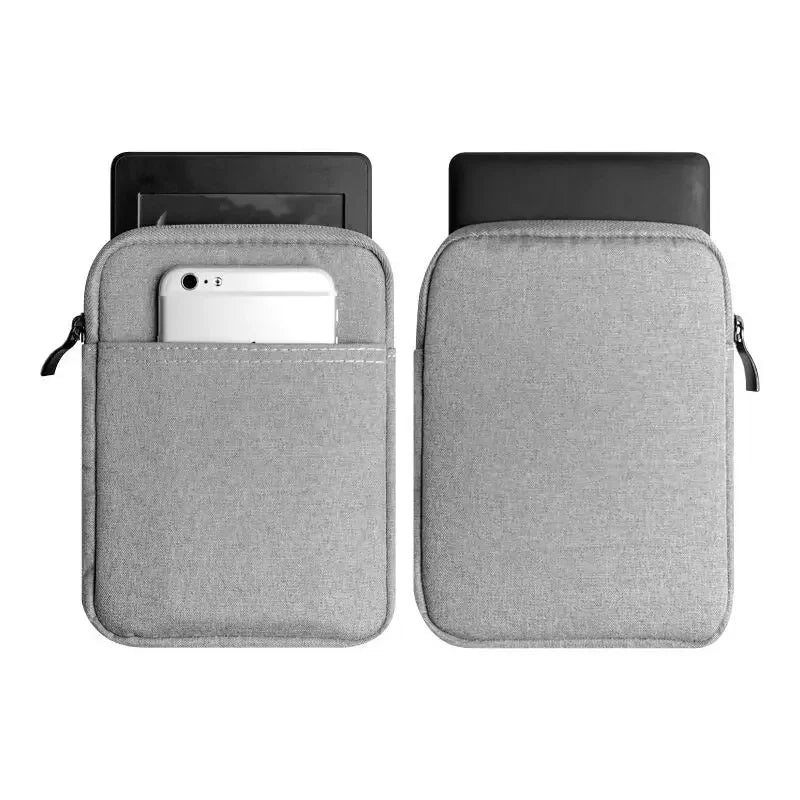 Case for Kindle Paperwhite 2024 12th Generation & Colorsoft 7" – Shockproof Zipper Bag Sleeve with Pockets (Model SA569P, SA568B)