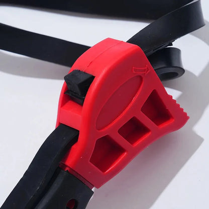 6-inch Belt Wrench Oil Filter Puller – Adjustable Strap Spanner for Auto & Maintenance