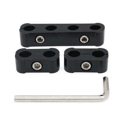 3pcs Car Spark Plug Electrical Wire Clamp Kit For 8mm 9mm 10mm Purple Black Red Golden Silver Blue Green