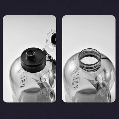 1.7L/2.7L Large Capacity Sports Water Bottle – Portable Gym & Outdoor Fitness Hydration Jug