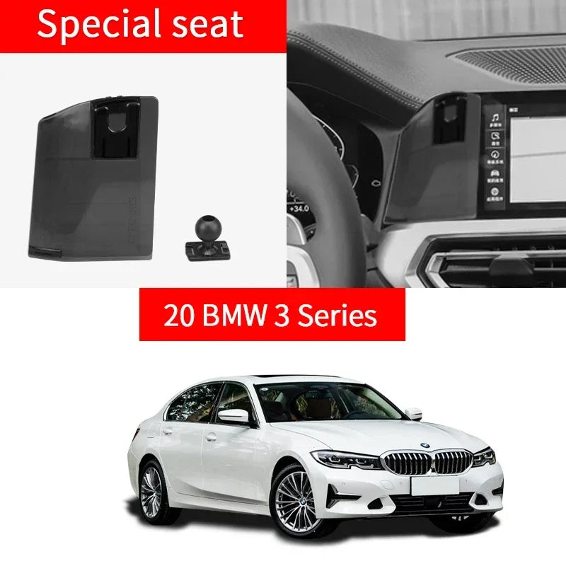 Car Phone Holder Base Bracket Center Air Vent Mount For BMW F20 F30 F34 F10 F07 G30 G11 X1 X2 X3 G01 X4 G02 X5 F15 G05 X6 F16