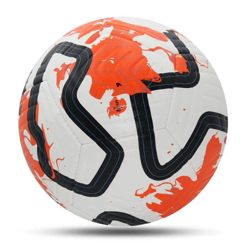 Standard Size 5 Soccer Ball – PU Machine-Stitched Football for Outdoor Match & Training