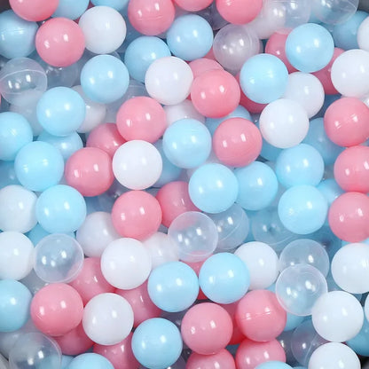 50pcs Colorful Love Star Ocean Balls – Eco-Friendly Plastic Balls for Baby Play Pits & Pools