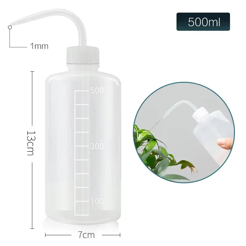 Squeeze Watering Bottles – 150/250/500mL Beak Kettle for Succulents, Flowers & Tattoo Use