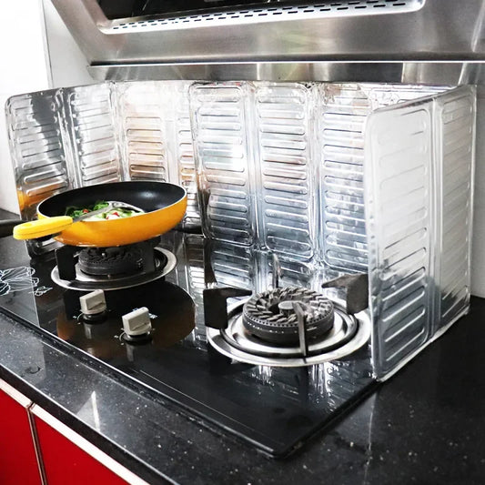 Kitchen Cleaning Tools Stove Oil-Proof Splash Guard Board Article for The Kitchen Removable Cooking Frying Oil Gas Kitchenware