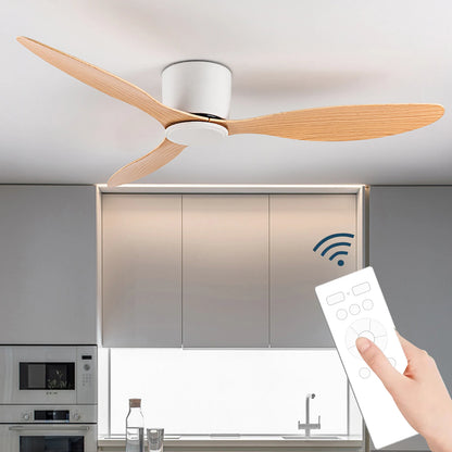LED Ceiling Mounted Fan Light – Nordic Minimalist Decorative Fan Light for Living Room & Restaurant