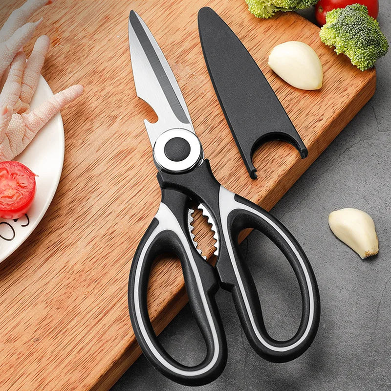 Multi-function Scissors Household Fish-killing Special Shears Roast Chicken and Duck Bones  Vegetable Chopping Fish Food
