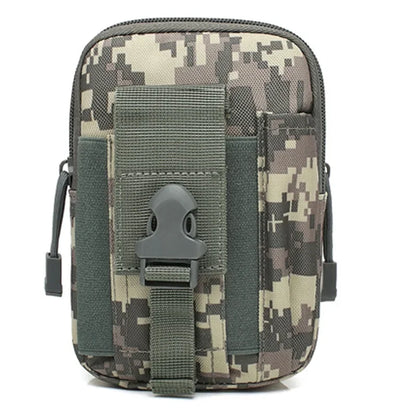 Multipurpose Molle Tactical Waist Bag – Outdoor Belt Pouch with Phone Case & EDC Organizer