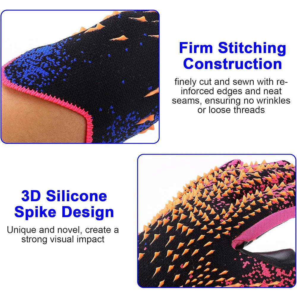 Soccer Goalkeeper Gloves – Anti-Slip Training Gloves for Adults & Children