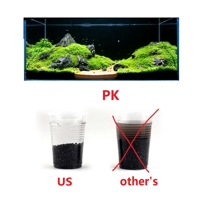 Black Aquarium Substrate Gravel – 100g Solid Black Sand for Fish Tanks, Succulent Planters & Vase Fillers