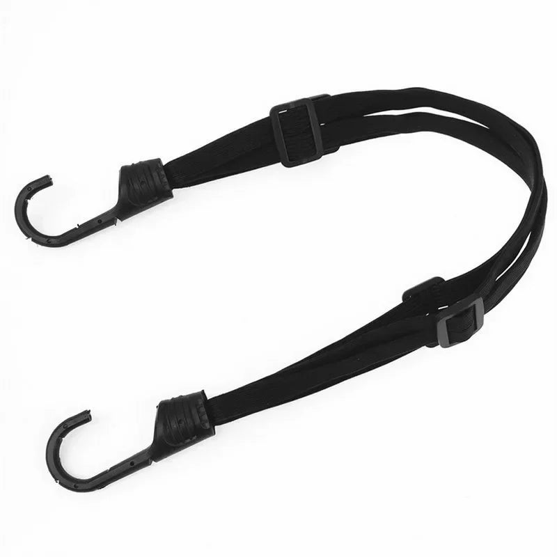 1Pc Motorcycle Elastic Suitcase with Safety Hook-Versatile Helmet Mesh Gear Transport Durable and Sleek for Daily Travel